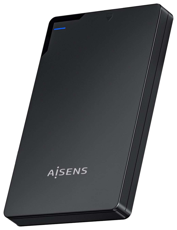 AISENS Caja Externa 2,5? 9.5mm SATA a USB 3.0/USB3.1 Gen1, Negra