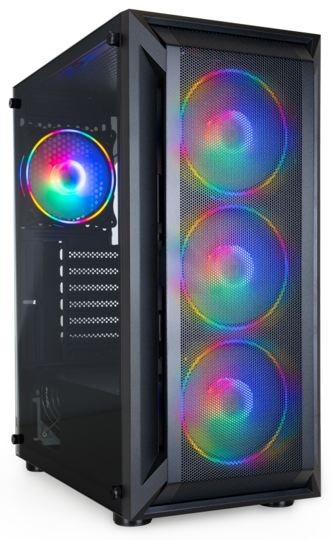 TooQ Caja Semitorre Gaming RagnA¤rok, Negra