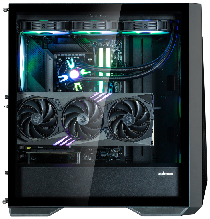Zalman Z9 Iceberg MS Black Midi Tower Negro