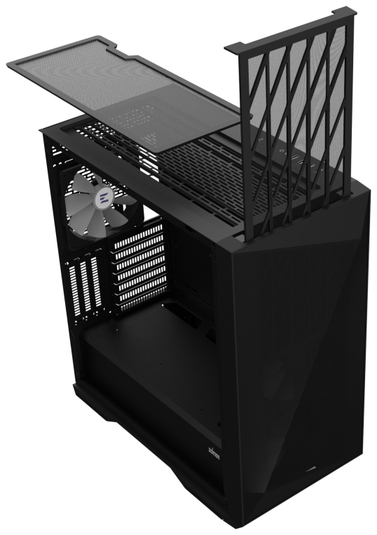 Zalman Z9 Iceberg MS Black Midi Tower Negro