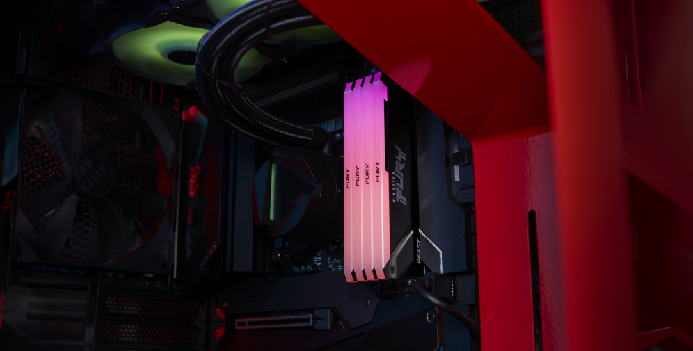 Kingston Technology FURY Beast 8GB 3200MT/s DDR4 CL16 DIMM RGB
