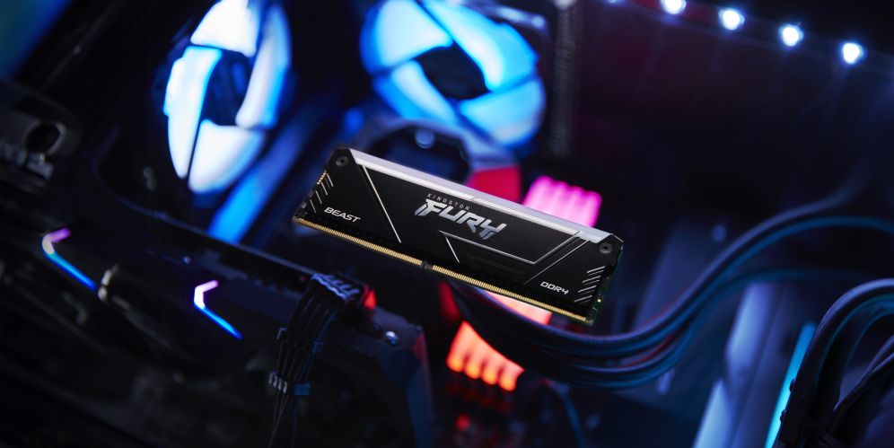 Kingston Technology FURY Beast 8GB 3200MT/s DDR4 CL16 DIMM RGB