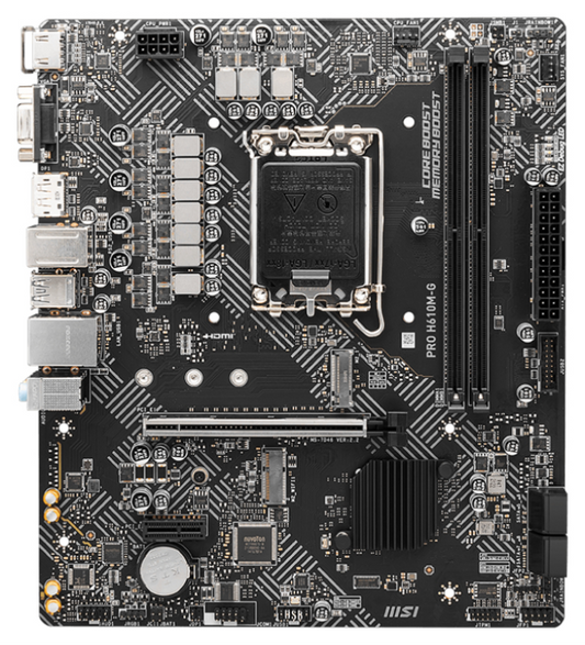 MSI PRO H610M-G placa base Intel H610 LGA 1700 micro ATX