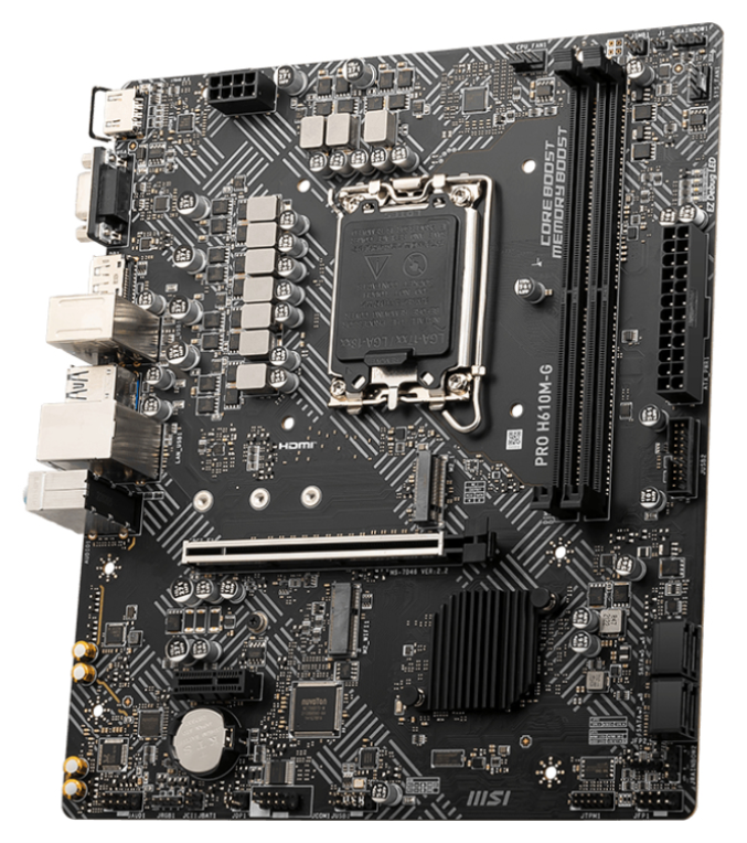 MSI PRO H610M-G placa base Intel H610 LGA 1700 micro ATX