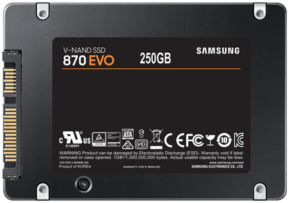 Samsung 870 EVO 250 GB 2.5'' Serial ATA III V-NAND MLC