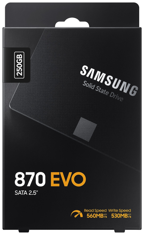 Samsung 870 EVO 250 GB 2.5'' Serial ATA III V-NAND MLC