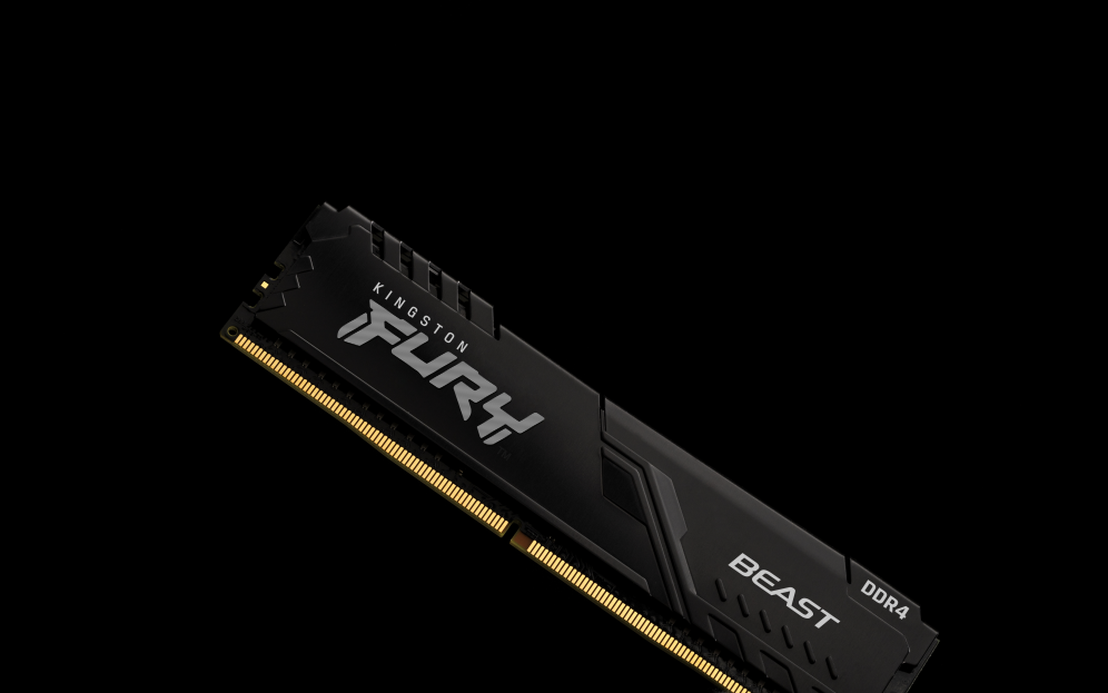Kingston Technology FURY Beast 8GB 3200MT/s DDR4 CL16 DIMM Black
