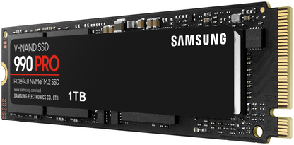 Samsung 990 PRO 1 TB M.2 PCI Express 4.0 NVMe V-NAND MLC