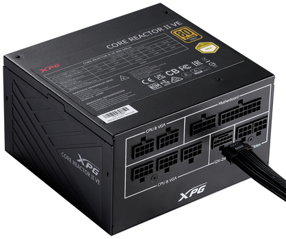 XPG COREREACTOR II VE 650W unidad de fuente de alimentacion 24-pin ATX ATX Negro