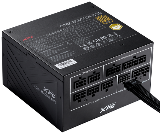 XPG COREREACTOR II VE 650W unidad de fuente de alimentacion 24-pin ATX ATX Negro