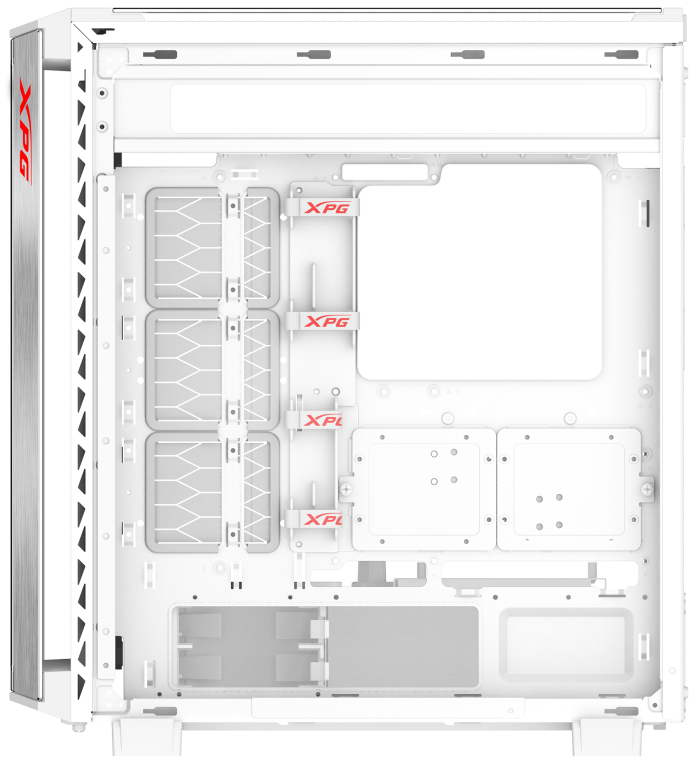 XPG BATTLECRUISER II ST Midi Tower Blanco