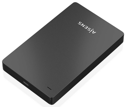 AISENS ASE-2542B caja para disco duro externo Caja de disco duro (HDD) Negro 2.5''