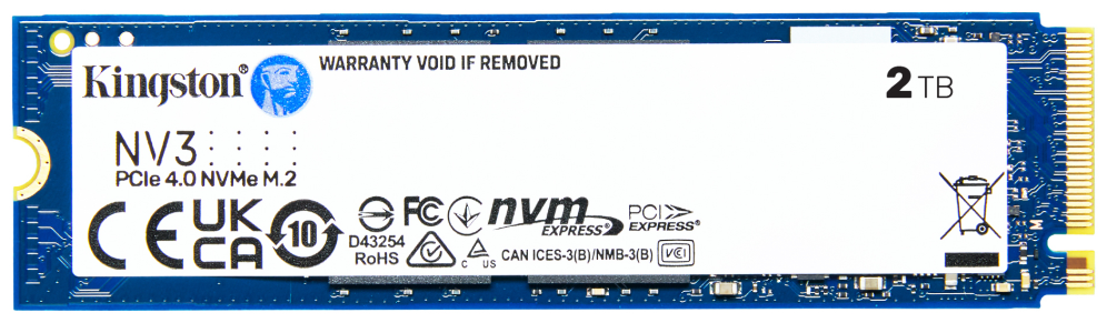Kingston Technology 2000G NV3 M.2 2280 NVMe SSD