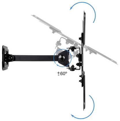 TooQ LP1343TN-B soporte para TV 109,2 cm (43'')