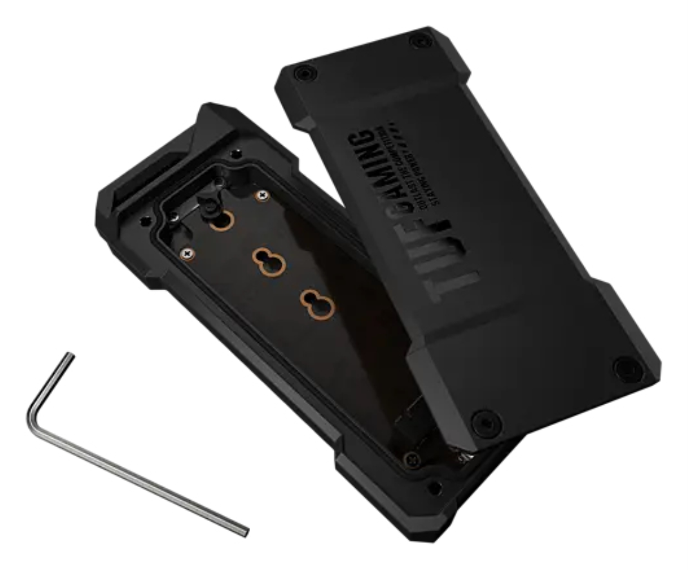 ASUS ESD-T1A/BLK/G/AS// Caja externa para unidad de estado solido (SSD) Negro M.2
