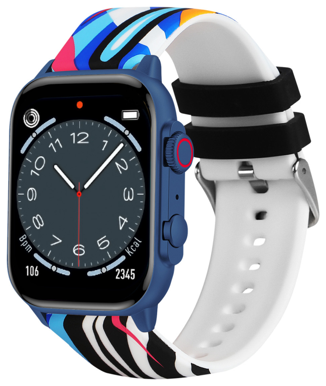 Trevi T-FIT 458 A 4,95 cm (1.95'') AMOLED Digital 410 x 502 Pixeles Azul