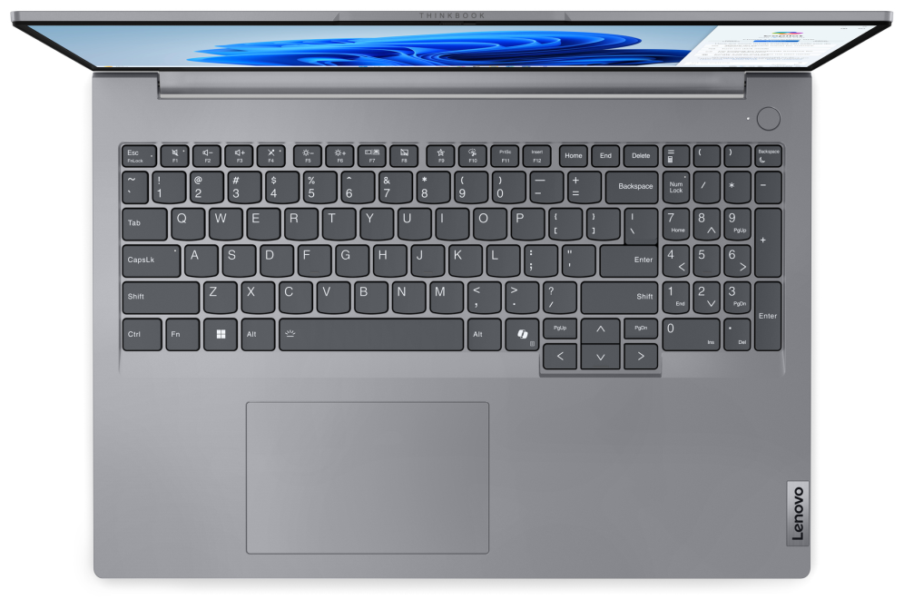 Lenovo ThinkBook 16 G7 ARP AMD Ryzen™ 5 7535HS Portatil 40,6 cm (16'') WUXGA 16 GB DDR5-SDRAM 512 GB SSD Wi-Fi 6 (802.11ax) Windows 11 Pro Espanol Gris