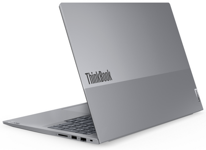 Lenovo ThinkBook 16 G7 ARP AMD Ryzen™ 5 7535HS Portatil 40,6 cm (16'') WUXGA 16 GB DDR5-SDRAM 512 GB SSD Wi-Fi 6 (802.11ax) Windows 11 Pro Espanol Gris