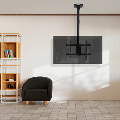 TooQ Soporte de Techo para Pantallas 32''-75'', Negro