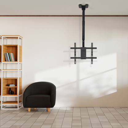 TooQ Soporte de Techo para Pantallas 32''-75'', Negro