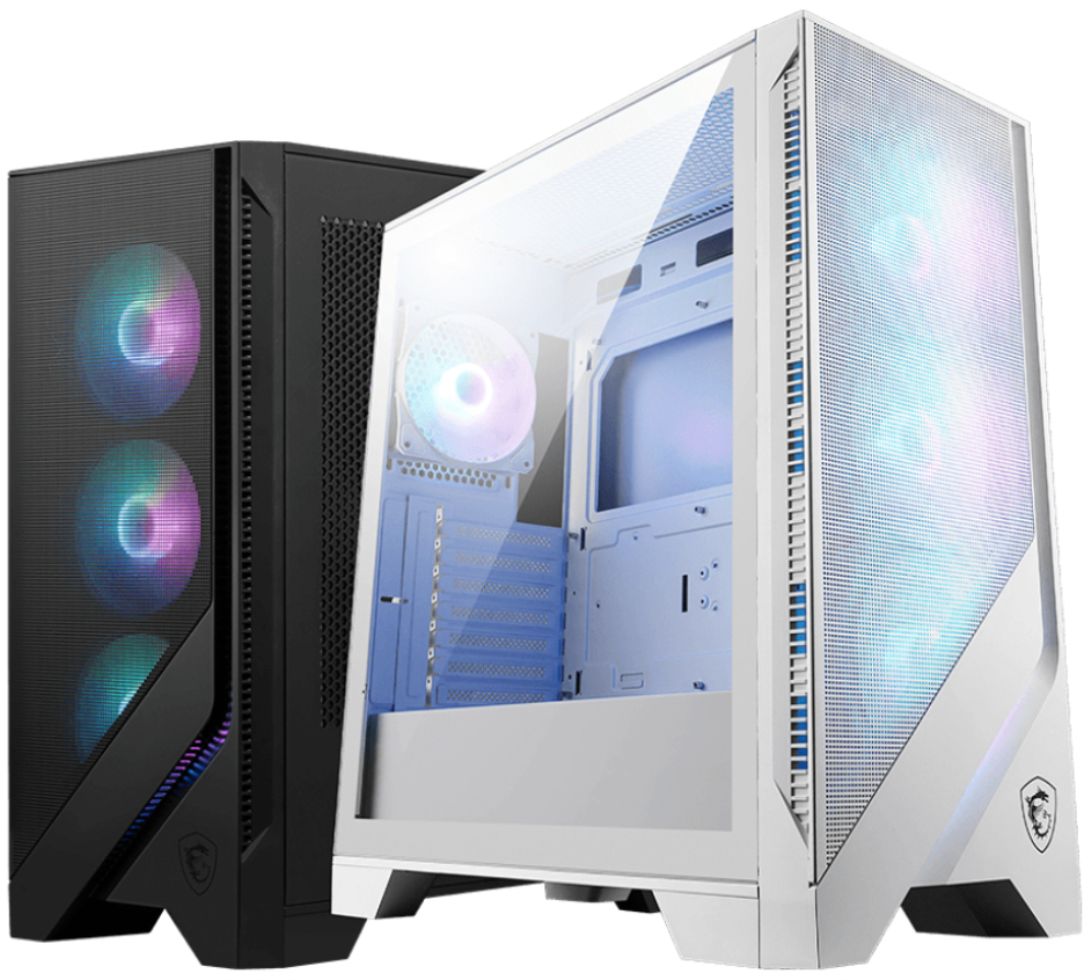 MSI MAG Forge 320R AIRFLOW Micro Torre Blanco