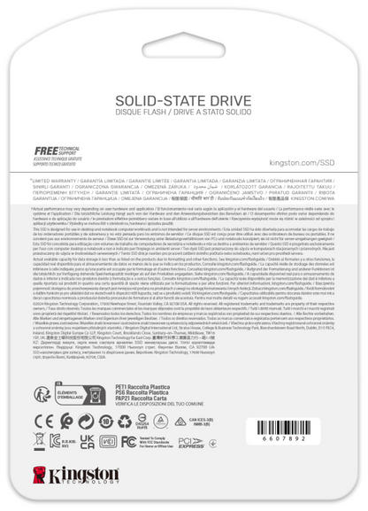 Kingston Technology 4000G NV3 M.2 2280 NVMe SSD