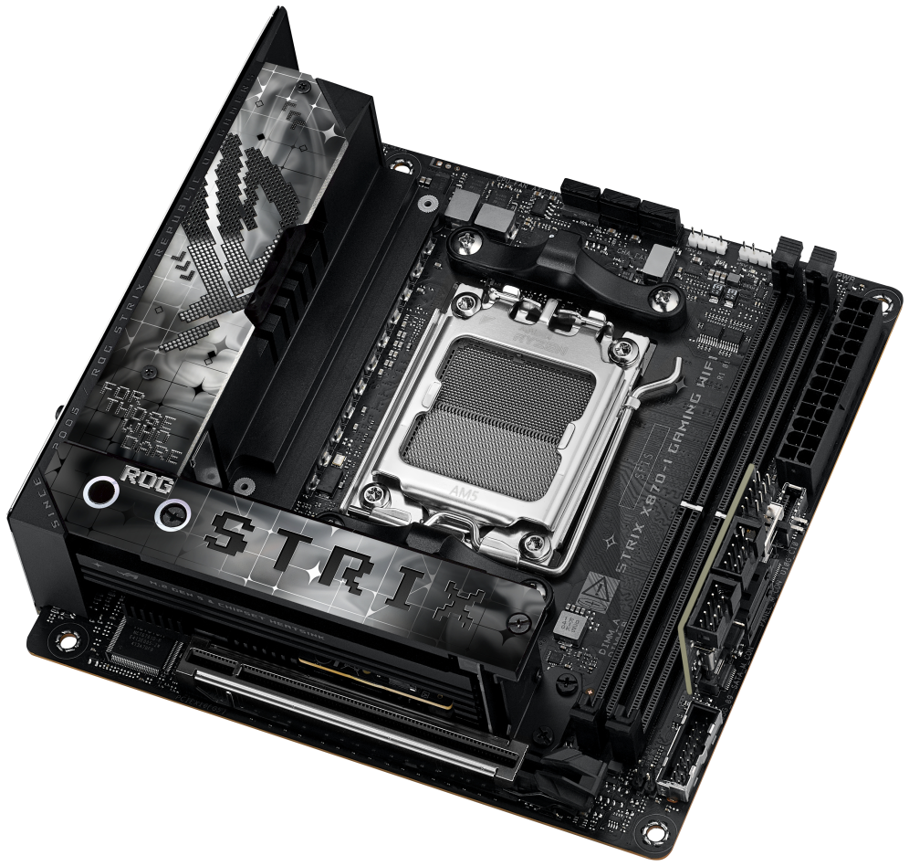 ASUS ROG STRIX X870-I GAMING WIFI AMD X870 Zócalo AM5 mini ITX