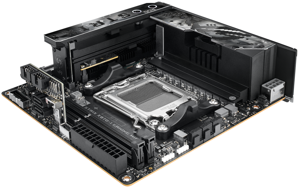 ASUS ROG STRIX X870-I GAMING WIFI AMD X870 Zócalo AM5 mini ITX