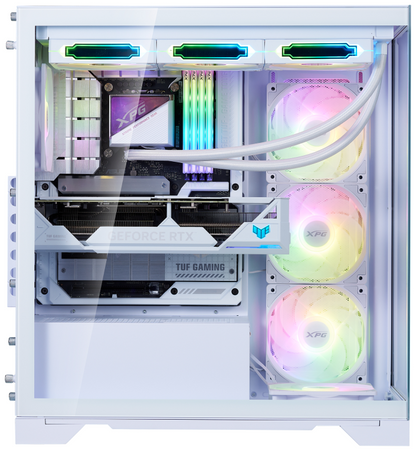 XPG Invader X BTF Midi Tower Blanco