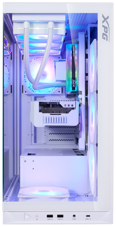 XPG Invader X BTF Midi Tower Blanco
