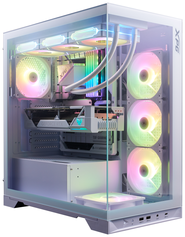 XPG Invader X BTF Midi Tower Blanco