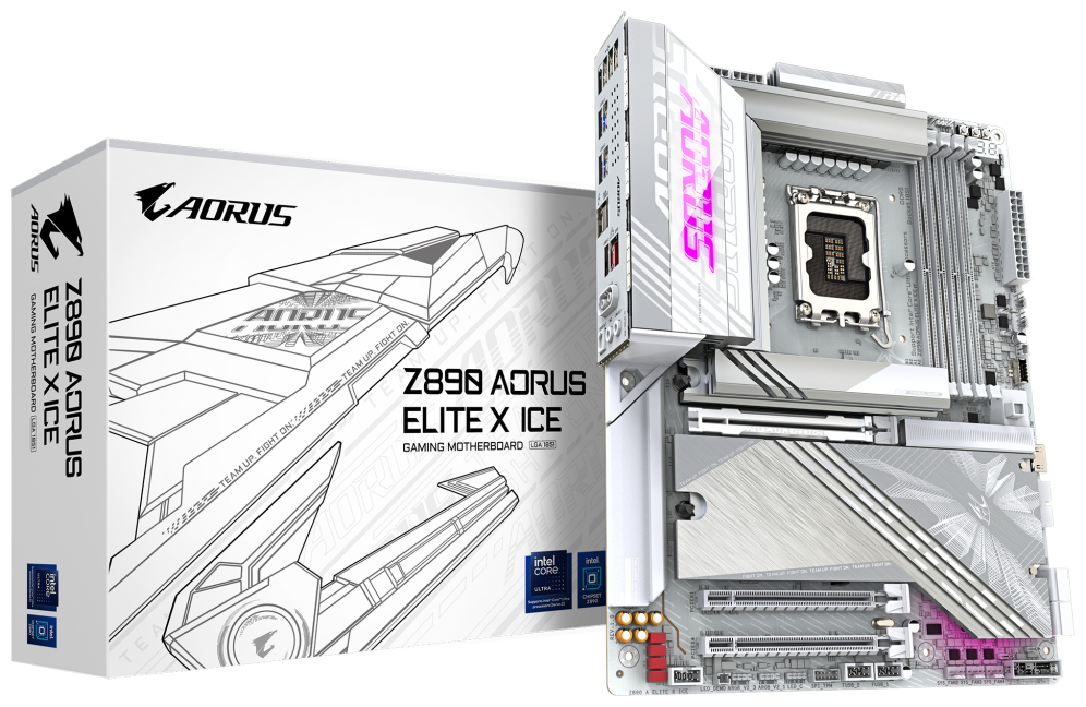 GIGABYTE Placa base Z890 AORUS ELITE X ICE
