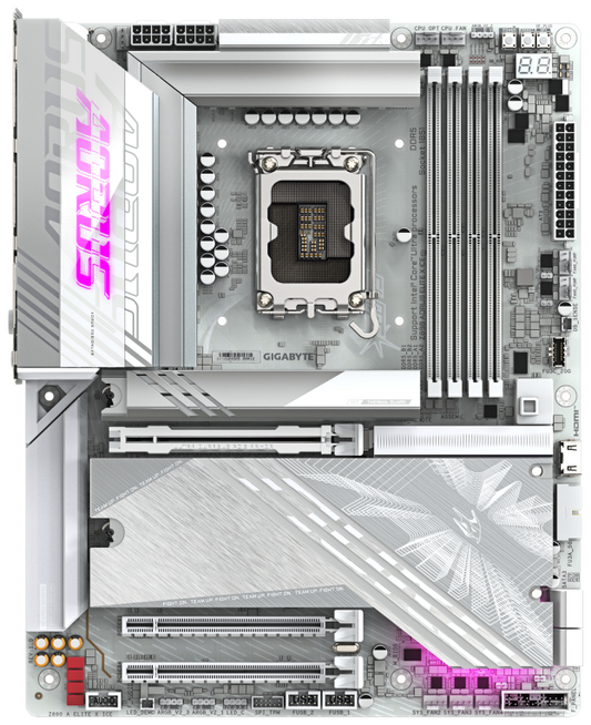 GIGABYTE Placa base Z890 AORUS ELITE X ICE