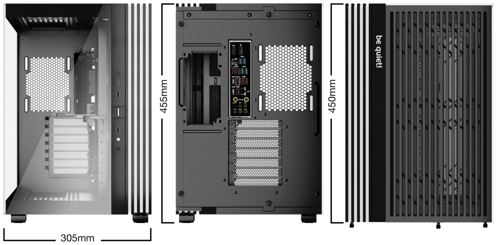 be quiet! LIGHT BASE 600 DX Black Midi Tower Negro
