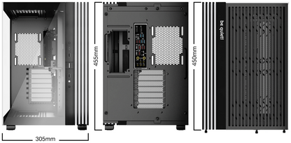 be quiet! LIGHT BASE 600 DX Black Midi Tower Negro