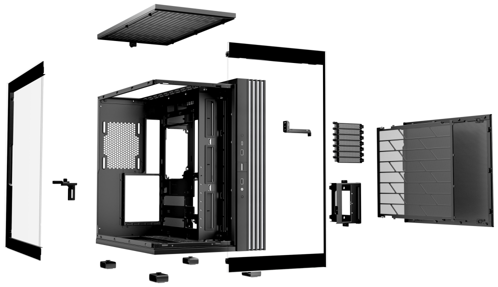 be quiet! LIGHT BASE 600 DX Black Midi Tower Negro