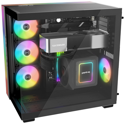 be quiet! LIGHT BASE 600 DX Black Midi Tower Negro