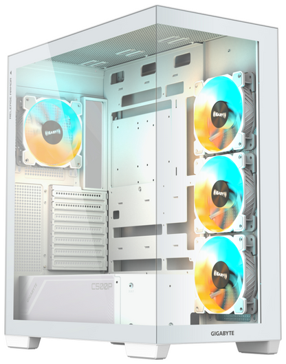 GIGABYTE C500 PANORAMIC STEALTH Midi Tower Blanco