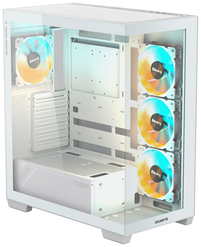 GIGABYTE C500 PANORAMIC STEALTH Midi Tower Blanco