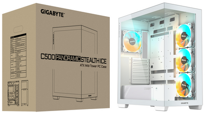 GIGABYTE C500 PANORAMIC STEALTH Midi Tower Blanco