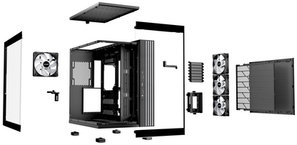 be quiet! LIGHT BASE 600 LX Black Midi Tower Negro