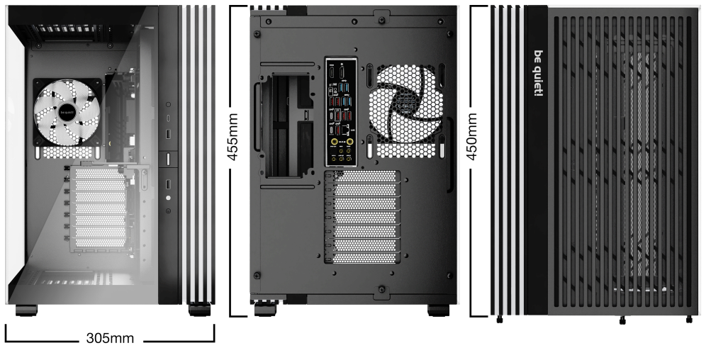 be quiet! LIGHT BASE 600 LX Black Midi Tower Negro