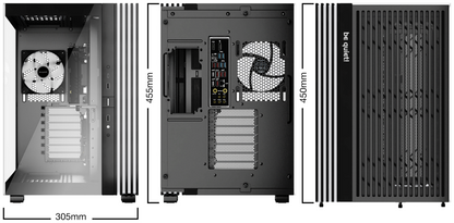 be quiet! LIGHT BASE 600 LX Black Midi Tower Negro