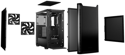 be quiet! PURE BASE 501 Black Midi Tower Negro