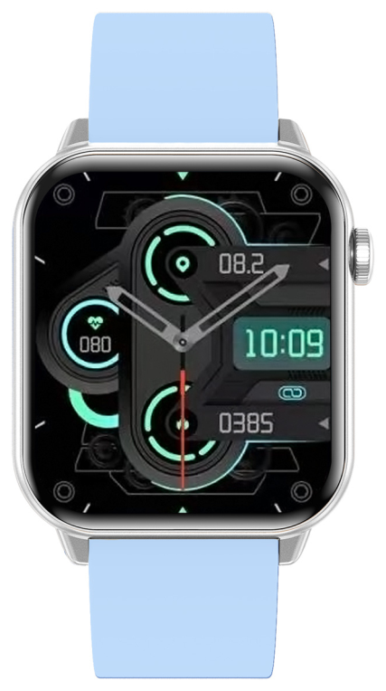 Trevi T-FIT 201 A 4,7 cm (1.85'') AMOLED Digital Pantalla tactil Plata
