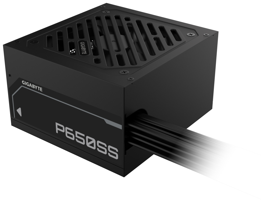 GIGABYTE P650SS unidad de fuente de alimentacion 650 W 20+4 pin ATX ATX Negro