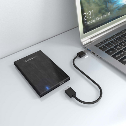 AISENS ASE-2528B caja para disco duro externo Carcasa de disco duro/SSD 2.5''