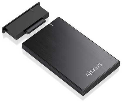 AISENS ASE-2527B caja para disco duro externo Carcasa de disco duro/SSD 2.5''