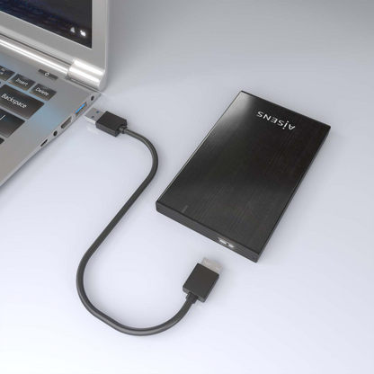 AISENS ASE-2527B caja para disco duro externo Carcasa de disco duro/SSD 2.5''