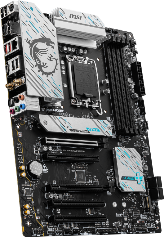 MSI B760 GAMING PLUS WIFI DDR4 placa base Intel B760 LGA 1700 ATX